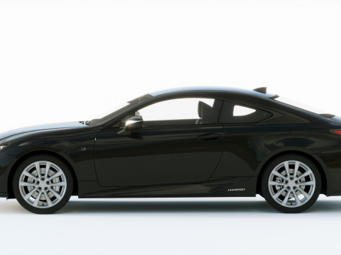 Lexus RC 2019 3D Model