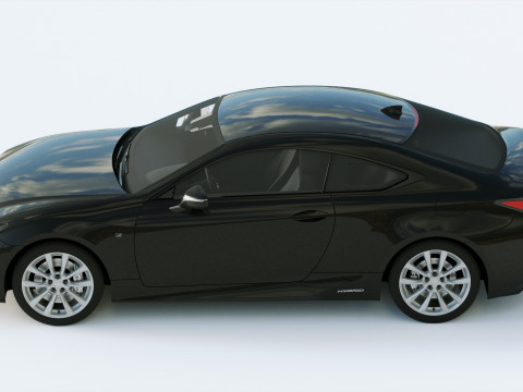Lexus RC 2019 3D Model