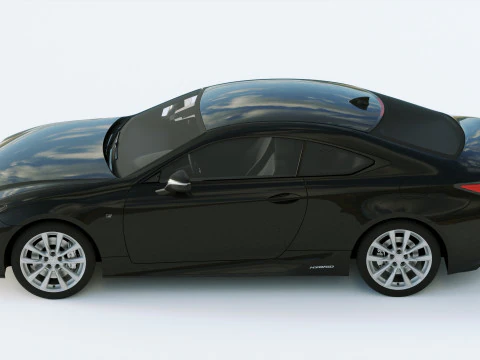 Lexus RC 2019 3D Model