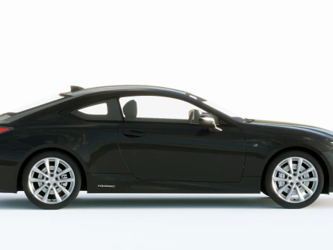 Lexus RC 2019 3D Model