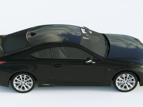 Lexus RC 2019 3D Model