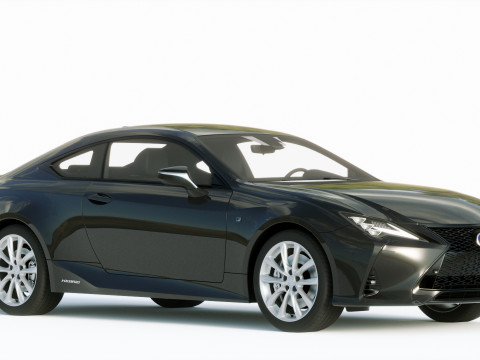 Lexus RC 2019 3D Model