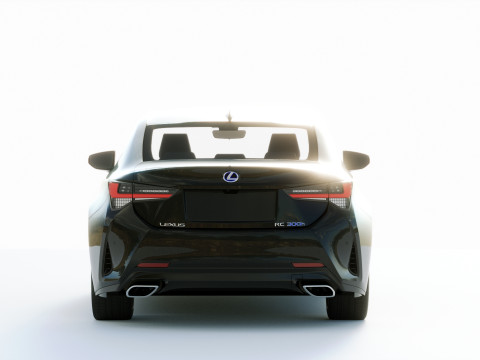 Lexus RC 2019 3D Model