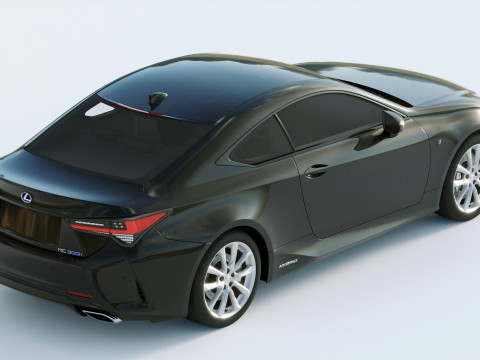 Lexus RC 2019 3D Model
