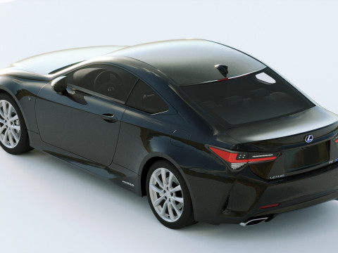 Lexus RC 2019 3D Model