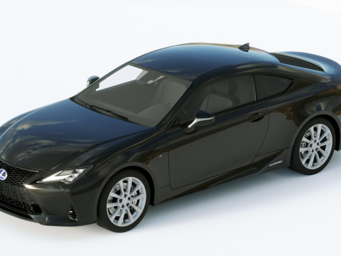 Lexus RC 2019 3D Model