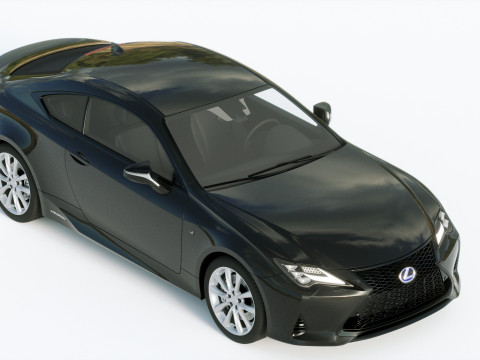 Lexus RC 2019 3D Model