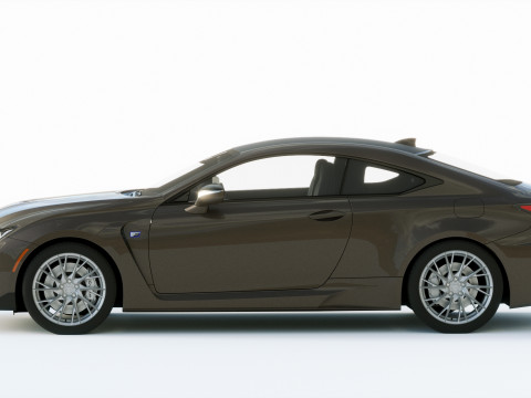 Lexus RC F 2020 3D Model