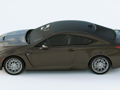 Lexus RC F 2020 3D Model