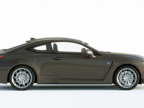 Lexus RC F 2020 3D Model