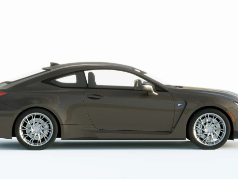 Lexus RC F 2020 3D Model