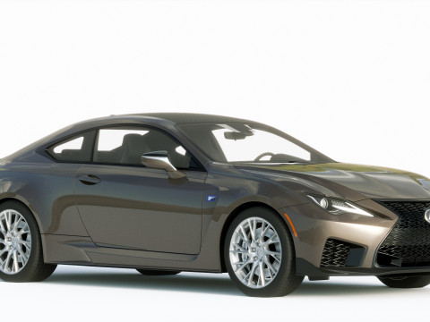 Lexus RC F 2020 3D Model
