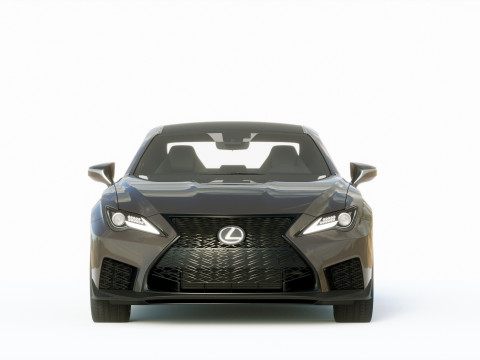 Lexus RC F 2020 3D Model