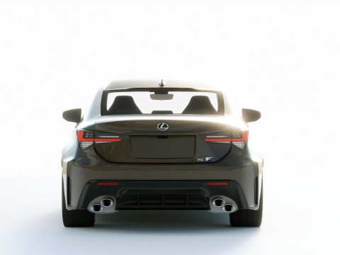 Lexus RC F 2020 3D Model