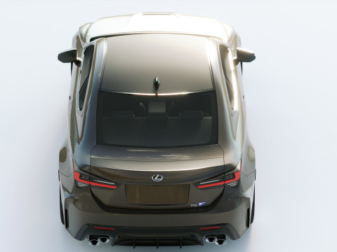 Lexus RC F 2020 3D Model