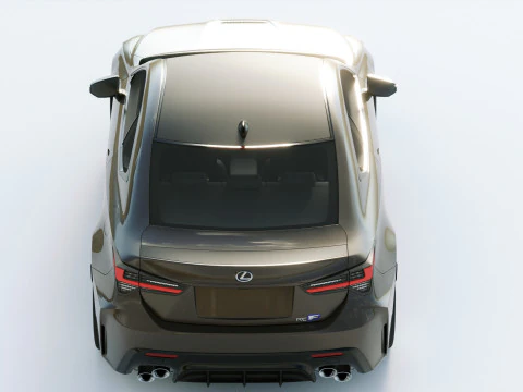 Lexus RC F 2020 3D Model