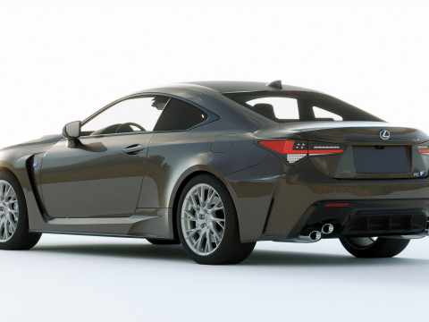 Lexus RC F 2020 3D Model