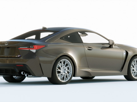 Lexus RC F 2020 3D Model