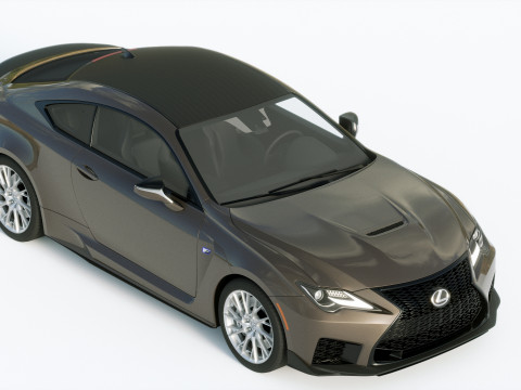 Lexus RC F 2020 3D Model
