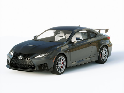 Lexus RC F Track Edition 2020 3D Model