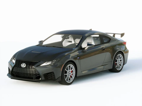 Lexus RC F Track Edition 2020 3D Model