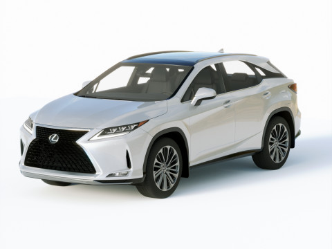 Lexus RX 2020 3D Model