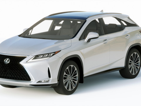 Lexus RX 2020 3D Model