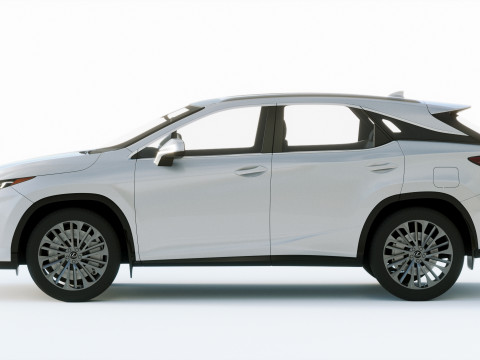 Lexus RX 2020 3D Model