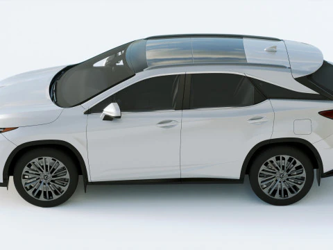 Lexus RX 2020 3D Model