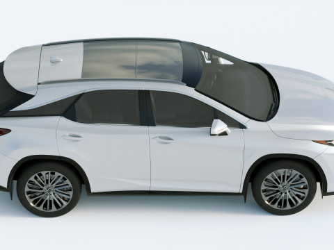 Lexus RX 2020 3D Model