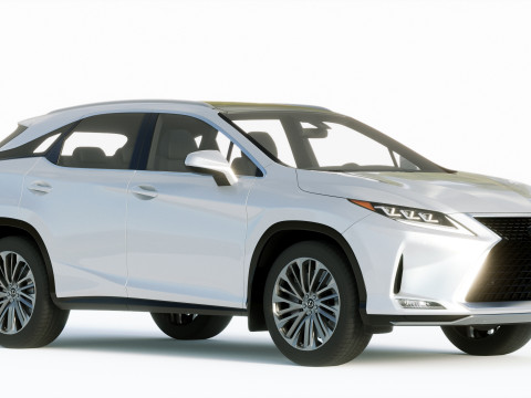 Lexus RX 2020 3D Model