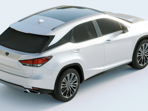 Lexus RX 2020 3D Model