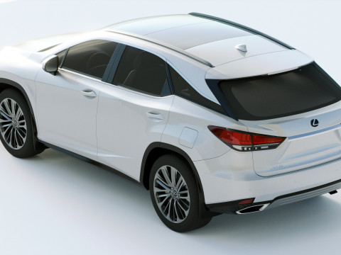 Lexus RX 2020 3D Model