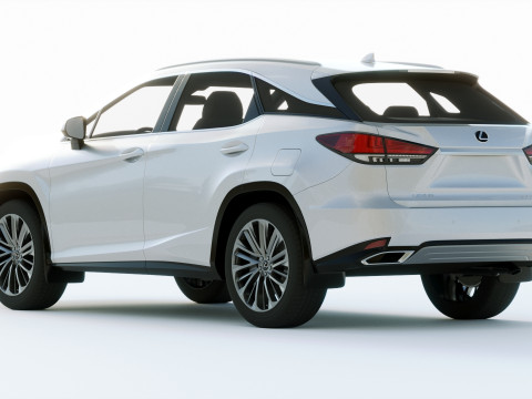 Lexus RX 2020 3D Model