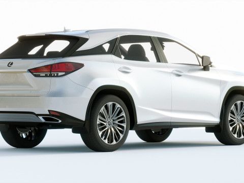 Lexus RX 2020 3D Model