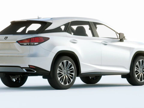 Lexus RX 2020 3D Model