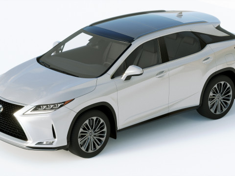 Lexus RX 2020 3D Model