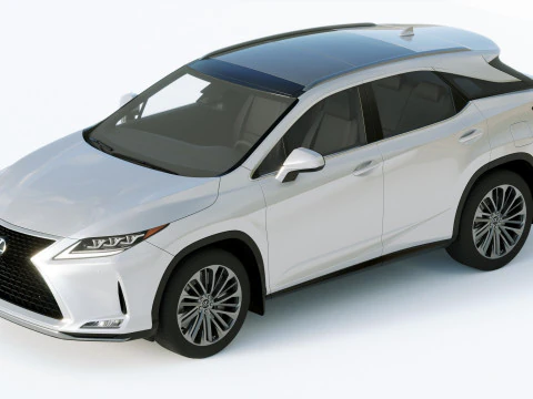 Lexus RX 2020 3D Model
