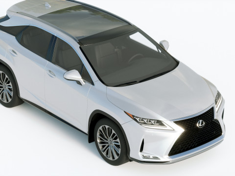 Lexus RX 2020 3D Model