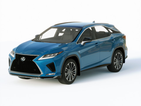 Lexus RX F Sport 2020 3D Model
