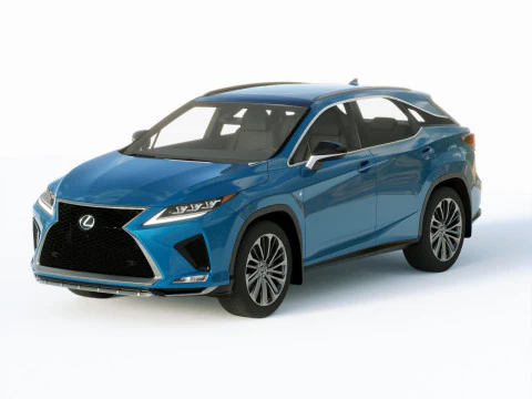 Lexus RX F Sport 2020 3D Model