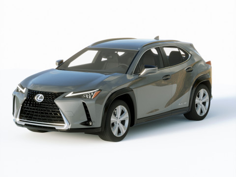 Lexus UX 300E 2021 3D Model