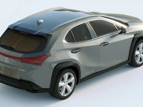 Lexus UX 300E 2021 3D Model