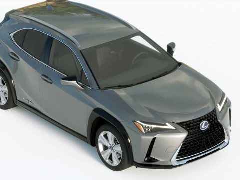 Lexus UX 300E 2021 3D Model