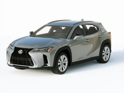Lexus UX 2019 3D Model