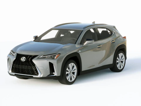 Lexus UX 2019 3D Model