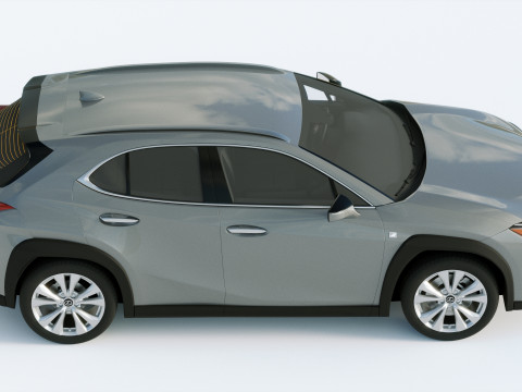 Lexus UX 2019 3D Model