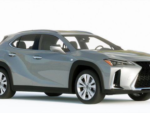Lexus UX 2019 3D Model