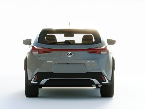 Lexus UX 2019 3D Model