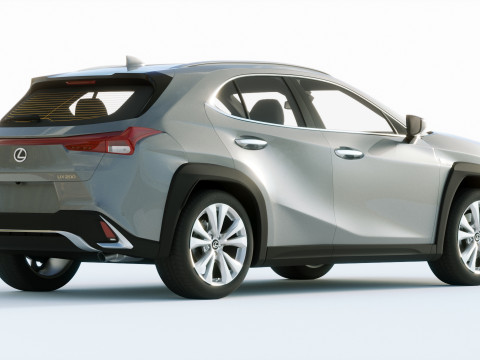 Lexus UX 2019 3D Model